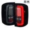 Spec-D Tuning 14-16 GMC Sierra LED Tail Lights - Glossy Black LT-SIE14BBLED-TM - alternate 1